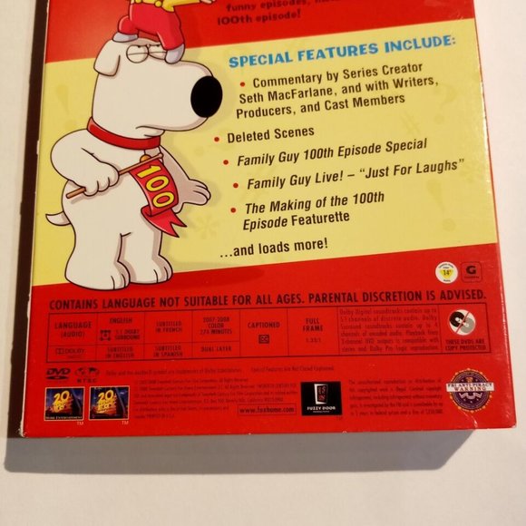 The Family Guy DVD set Volume 6 3 discs total Special Features Original Box - Picture 3 of 11